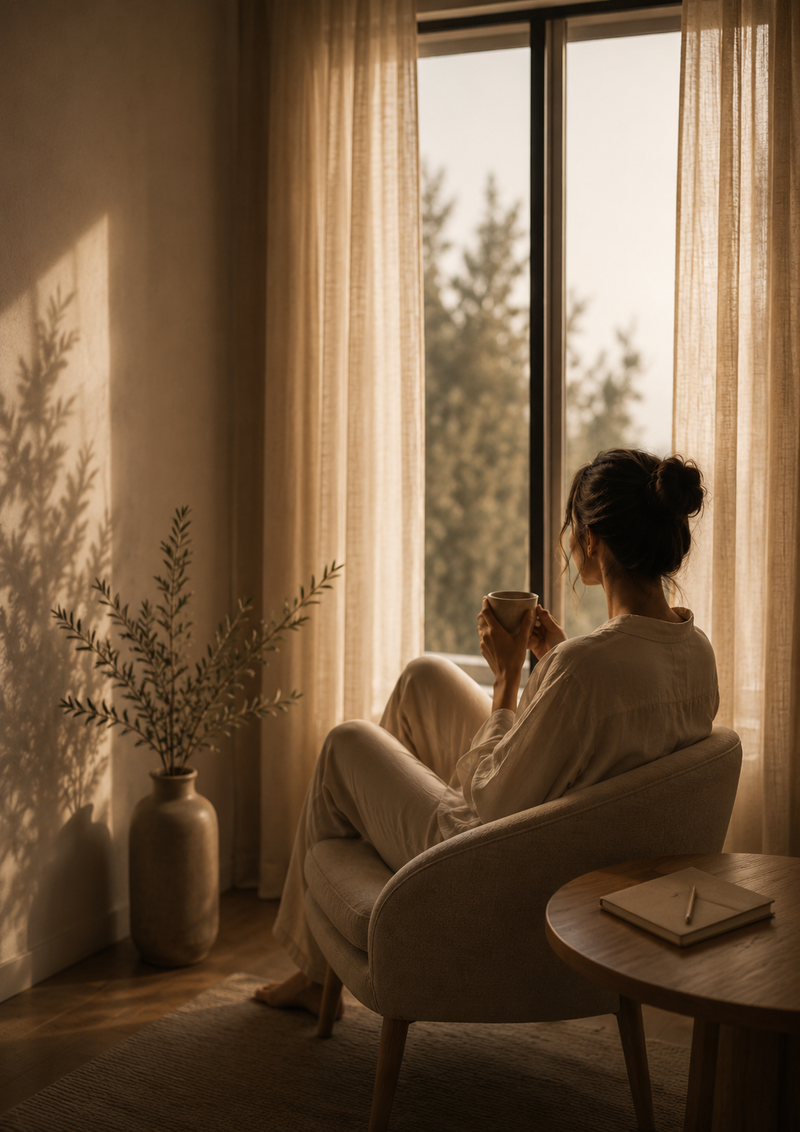 Softer mornings. Clearer attention.